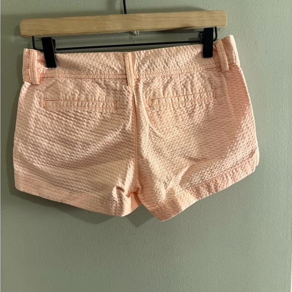 Lilly Pulitzer High Waist Peach Shorts - Picture 2 of 9